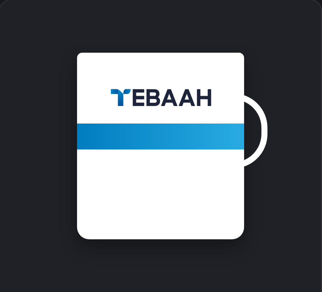 Branded mug